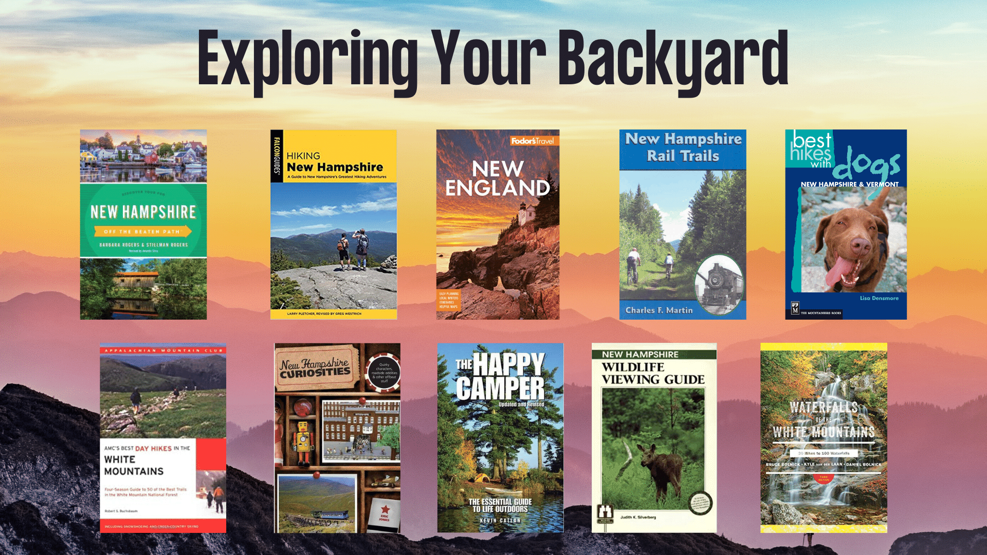 exploring your backyard booklist