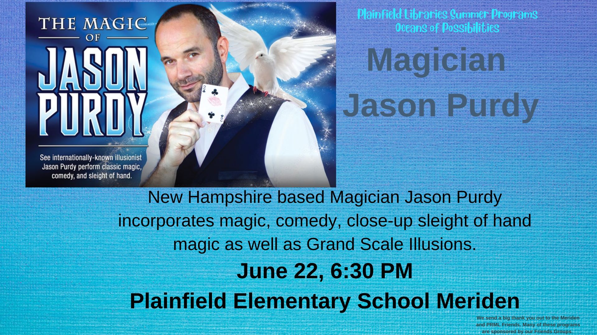 Magician Jason Purdy 
