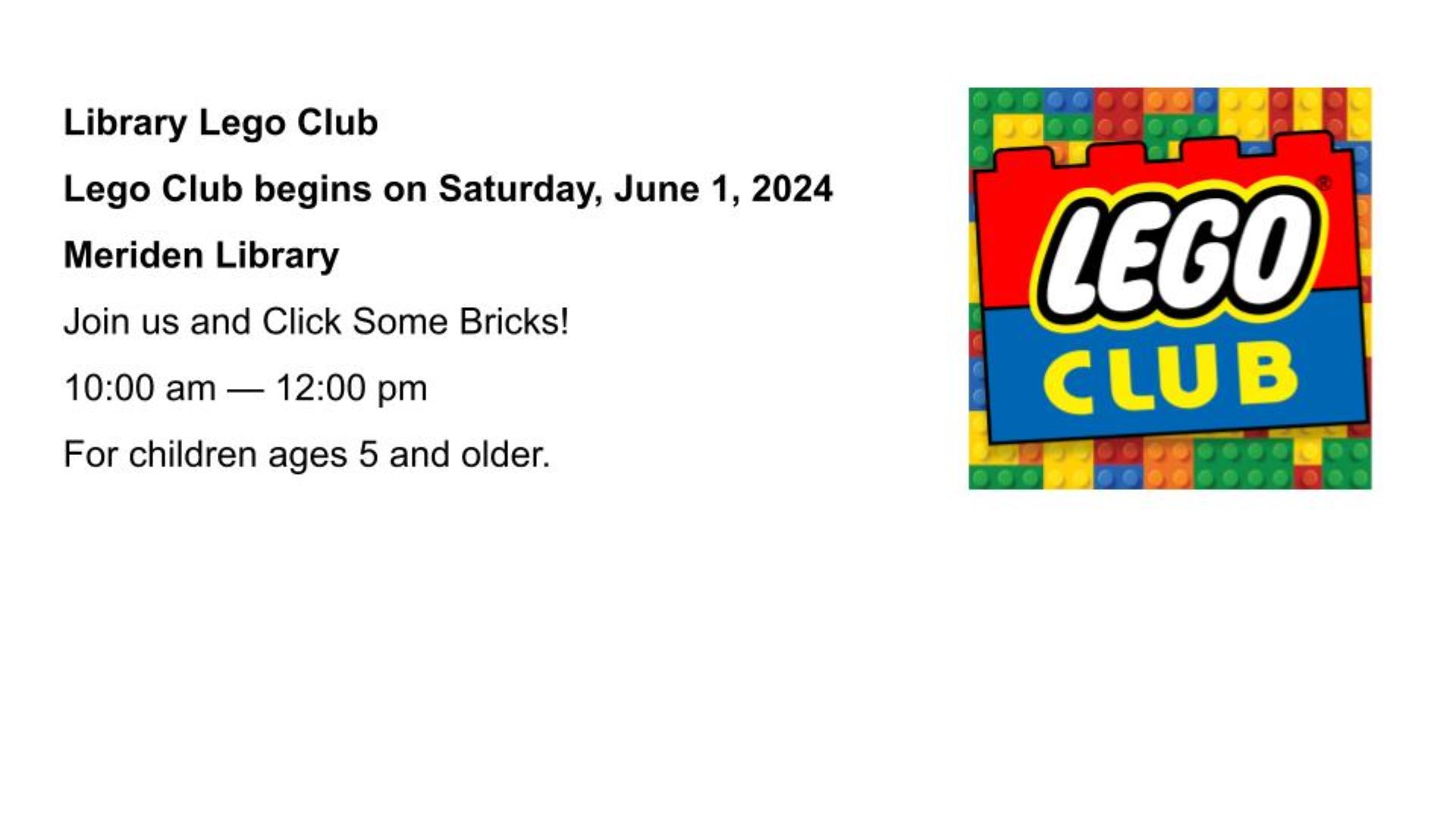 Library Lego Club