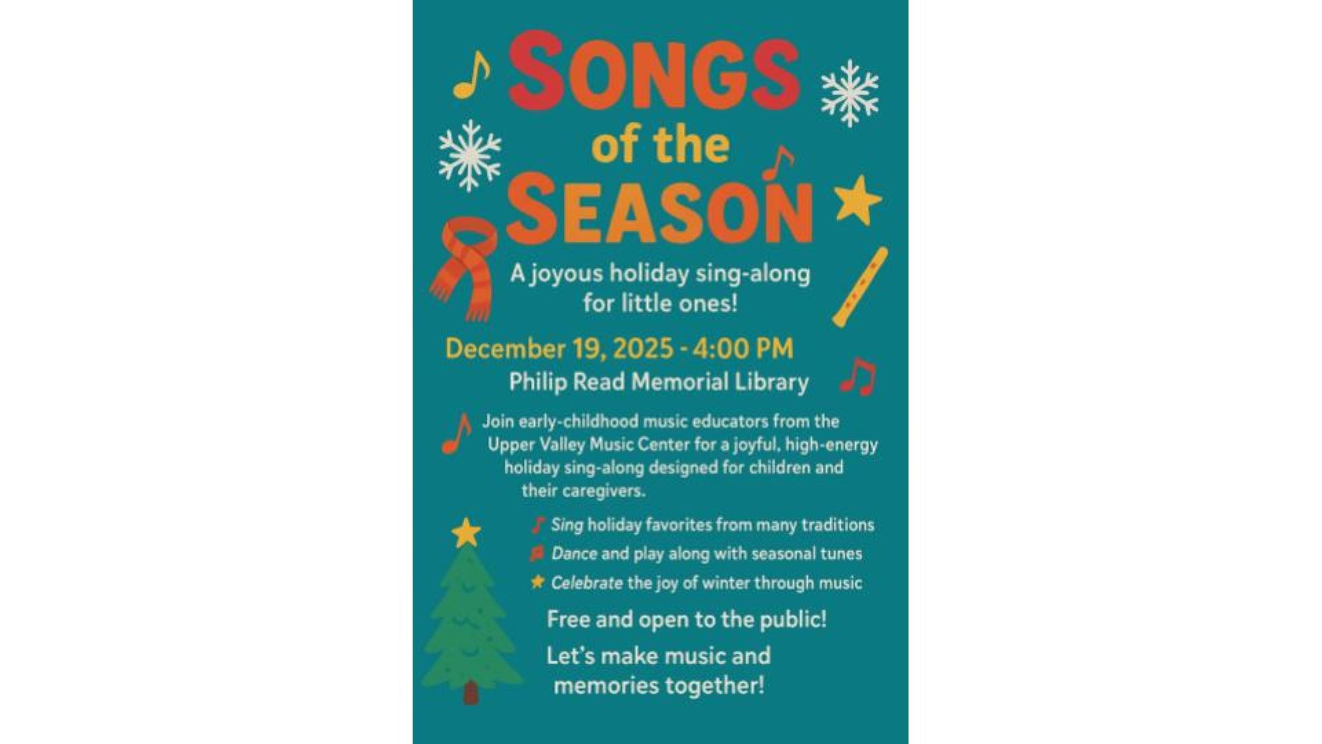 Songs of the Season  with Upper Valley Music Center