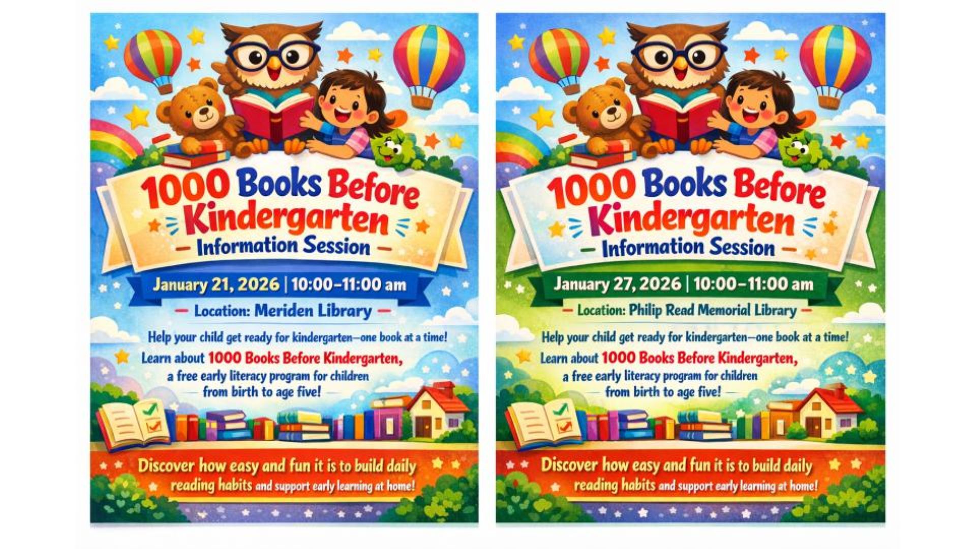 1,000 Books Before Kindergarten