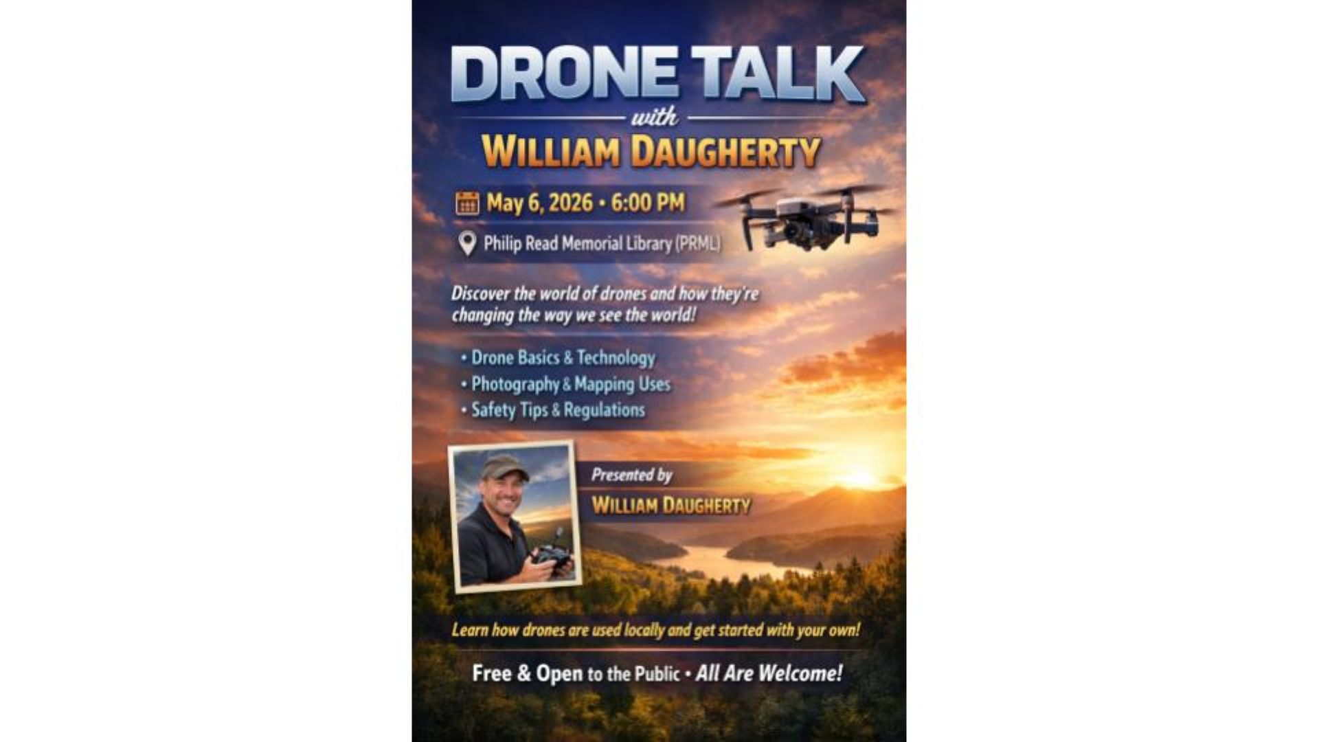 Drone Talk with William Daugherty