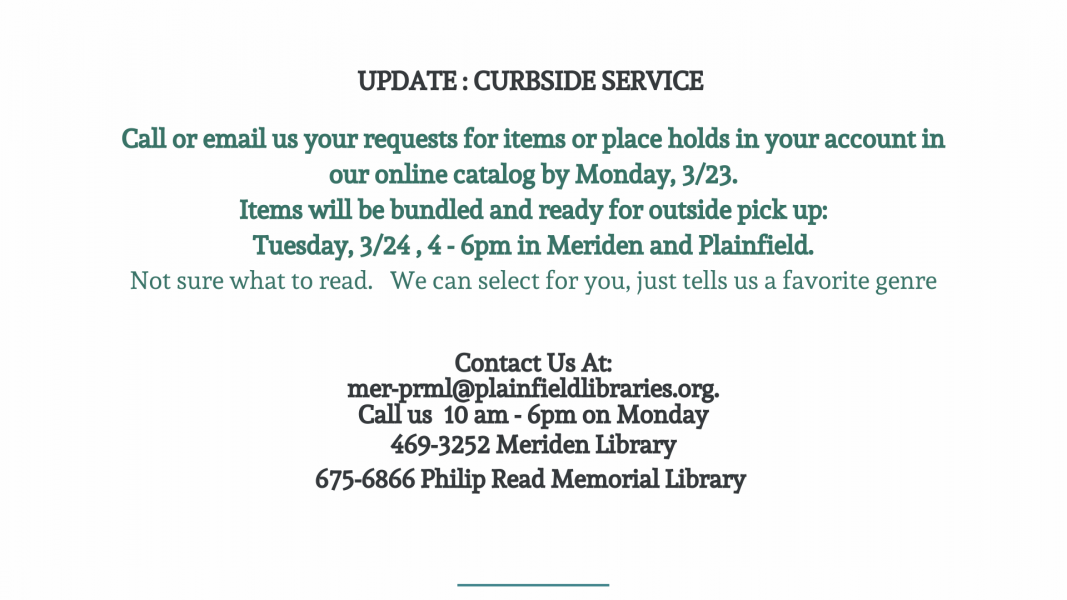 Home Plainfield Public Libraries