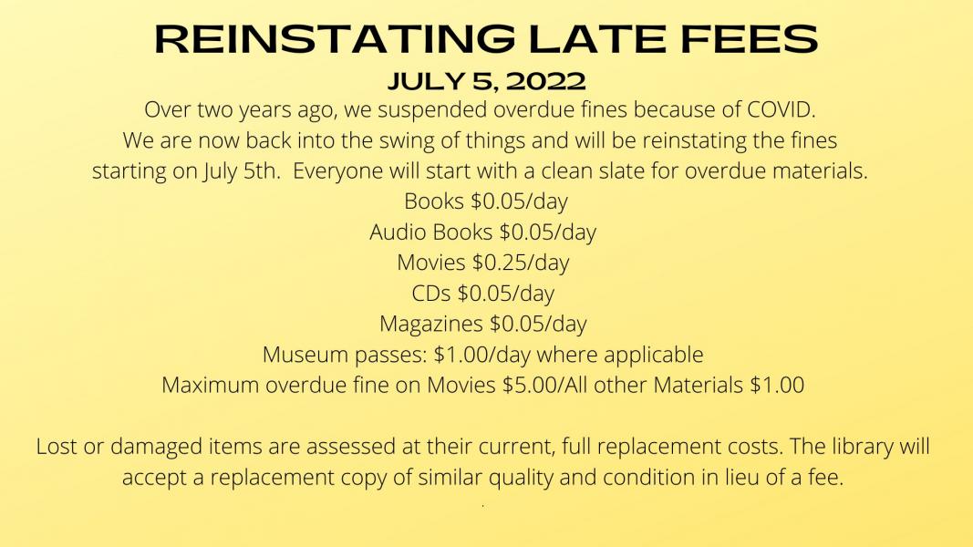 Reinstating late fees