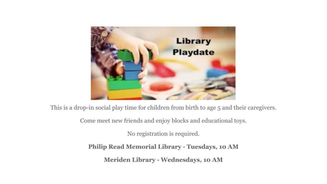 Play Date at the Library
