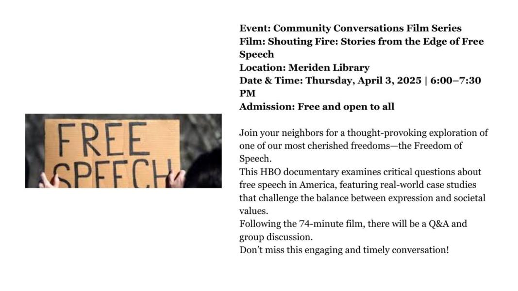 Community Conversations Film Series