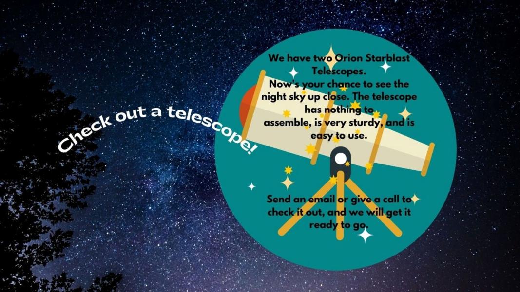 Checkout A Telescope!