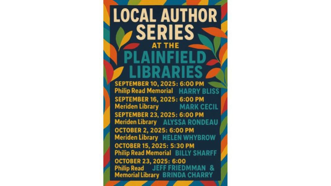 Local Authors Series: Fall 2025