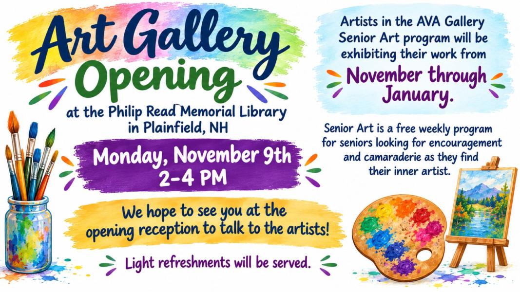 AVA Gallery Senior Art Exhibit Opening